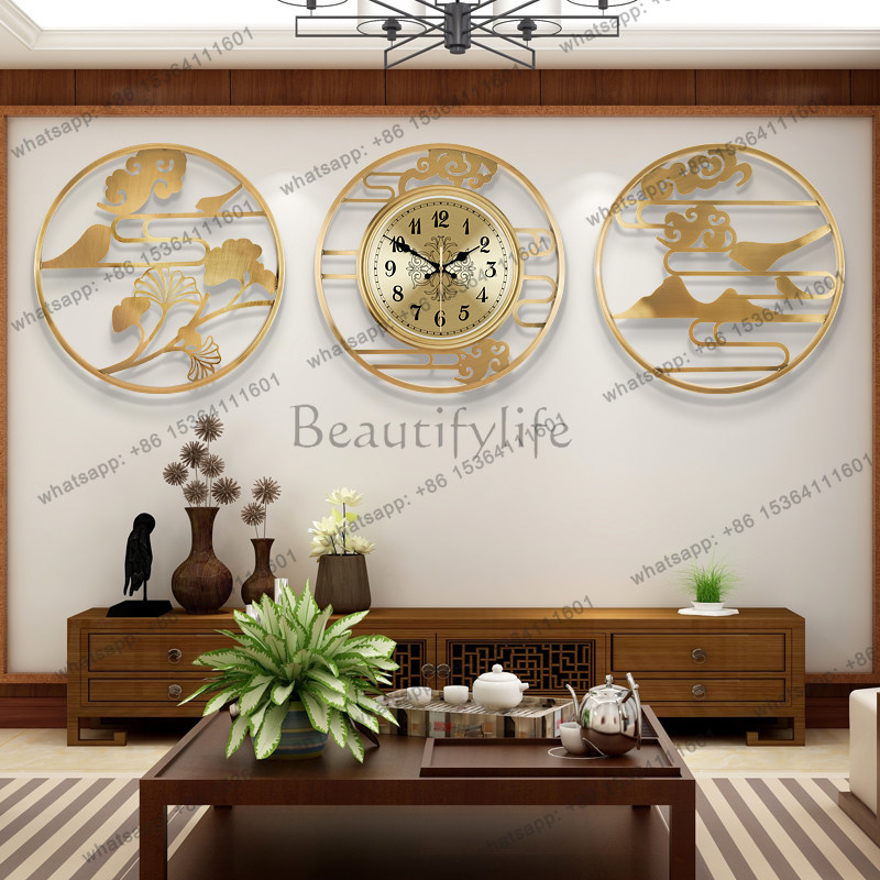 LJY Okrągły Zegar Ścienny w Ch – Luxury Lifestyle Aesthetics recenzja i cena